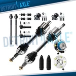 Front Cv Axles Wheel Beairng Hubs Suspension Kit For Impala Grand Prix Regal. Fixed Price $266.84.