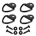 Jchl Cargo Tiedown Anchors, 4PCS 2" Black Steel Vring Bolt On Trailer R.... Fixed Price $19.05.