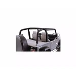 Rugged Ridge Black Denim Fabric Full Roll Bar Cover Kit For 97-02 Wrangler Tj. Fixed Price $214.99.
