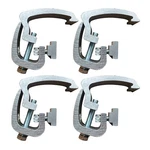 Api Large Truck Cap Clamps For 05-21 Toyota Tacoma W/ Fiberglass Rails Set Of 4. Fixed Price $41.00.