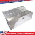 New 49" Aluminum Diamond Plate Tool Box Pick Up Truck Bed Storage Lock With Key. Fixed Price $131.75.