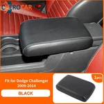 Black Leather Center Console Armrest Box Cover For Dodge Challenger 2009-2014 Us. Fixed Price $49.99.