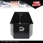 26"X13.3"X12" Trailer Tool Box Heavy Duty Storage+ Lock Black. Fixed Price $90.13.