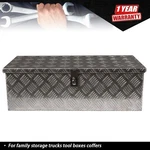30"ALUMINUM Pickup Truck Falt Bed Camper Tool Box Underbody Trailer Storage+lock. Fixed Price $63.96.