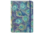 Punch Studio Peacock Feather Bungee Journal (44655). Fixed Price $25.39.