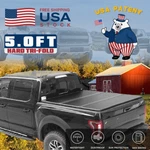 5FT/61INCH Frp Hard Tri-fold Tonneau Cover Truck Bed For 2019-25 Ranger Pick Up. Fixed Price $369.00.