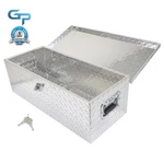 30"X13"X10" Aluminum Truck Bed Trailer Storage Black W/lock. Fixed Price $68.47.