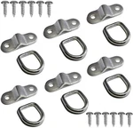 Rings Tie Down Anchors Hooks For Trailer Truck Bed Bracket 1/4 6 Pack. Fixed Price $16.29.