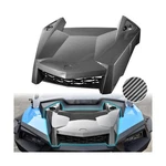 Sautvs Carbon Fiber Pattern Turbo Hood Scoop Air Intake Kit For Polaris Rzr X.... Fixed Price $127.39.