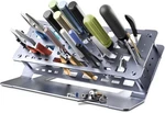 Screwdriver Rack, Small Tool Storage Holder For Desk Top, Work Dark Grey. Fixed Price $35.75.