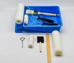12 Piece Home Paint Kit - Brush, Tray, Liner, Roller, Mini Blue. Fixed Price $16.90.