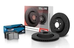 Hawk HKC4406.568F Talon Street Rotor And Brake Pad Kit Cross Drilled Slotted. Fixed Price $409.48.