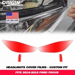 Precut Headlights Protection Clear Covers Bra Film Kit Ppf Fits 2016-2018 Focus. Fixed Price $40.49.
