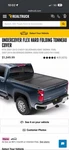 Undercover Flex Hard Folding Tonneaucover. Fixed Price $600.00.