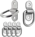 8 Pack Heavy Duty Steel Rings Tie Downs Anchor 1/4 Inch. Fixed Price $17.99.