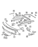 Genuine Mopar Right Side Step 5104137AA. Fixed Price $31.25.