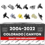 Body Fastener Kit For Chevrolet Colorado, Gmc Canyon - Bumper; Grille, Trim. Fixed Price $31.34.