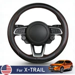 For Nissan X-trail 2001-2014 Steering Wheel Cover Genuine Leather Accessories. Fixed Price $32.94.