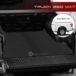 2015-2026 Ford F150 5.5 Short Cab Rubber Truck Bed Floor Mat Carpet Liner V2. Fixed Price $87.00.