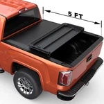 Tonneau Cover 5FT Tri-fold 2019-2026 Ford Ranger Xlt Pickup Truck Bed. Fixed Price $143.89.