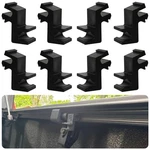 8PCS Undercover Tonneau Prop Rod Clips Set For Truck Bed Hard Folding. Fixed Price $15.02.