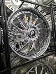 24X9-10 Forgiato Wade Pcd 5X112 Cb: 66.56 Et +25 Front +35 Rear Benz Xl Caps. Fixed Price $7500.00.