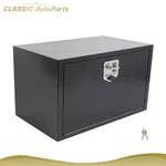 Black Iron For Truck Tractor Trailer Bed Storage Tool Box 2X Chains 30"X18"X18". Fixed Price $160.19.