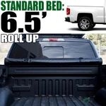 Topline For 2014-2019 Silverado/sierra 6.5' Bed Lock Roll Up Vinyl Tonneau Cover. Fixed Price $143.00.
