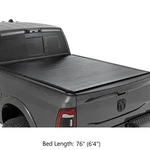 Rough Country Hard Roll Up Aluminum Truck Cover For Ram 1500 2500 76" Beds. Fixed Price $749.95.