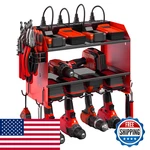 Cccei Modular Power Tool Organizer Wall Mount Charging Station. Garage Drill. Fixed Price $125.96.