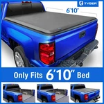 Tyger T1 Soft Roll-up Tonneau Cover For 20-26 Silverado Sierra Hd 6'10" Bed. Fixed Price $199.95.