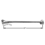 Speedway Motors Plain Steel Bolt-on Rear Panhard Bar, Fits Ford 8 & 9 Inch Axles. Fixed Price $129.99.