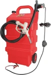 Portable 16 Gallon 60L Fuel Caddy Tank With 12V Dc Electric Transfer Pump Red. Fixed Price $145.98.