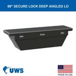 For 2007 Gmc Sierra 1500 Classic 69" Secure Lock Crossover Truck Tool Box. Fixed Price $1107.39.