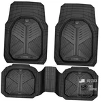 Heavy Duty Rubber Car Mats, Deep-dish Odorless Floor All Black. Fixed Price $56.06.