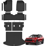 Floor Mats & Trunk Backrest Custom Fit For 2025 2026 Chevy Equinox .... Fixed Price $148.76.