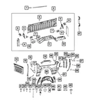 Genuine Mopar Push Pin 06512951AA. Fixed Price $12.87.