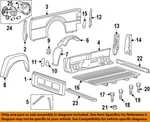Ford Oem 00-16 F-250 Super Duty Front Side Panels-tie Down Hook 4C3Z9900064BA. Fixed Price $33.27.