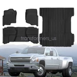 Tpe Floor Mats/trunk Bed Cargo Liners 5.8FT Fits 2007-2013 Gmc Sierra Double Cab. Fixed Price $78.99.