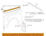 Toyota Oem 14-21 Tundra Pick Up Box Exterior Trim-side Panel 662480C091. Fixed Price $228.69.