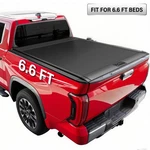 6.6FT Truck Bed Tonneau Cover Retractable For 2010-2025 Toyota Tundra Aluminum. Fixed Price $529.99.