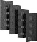 4 Metal Pegboard Wall Panels For Garage Tool Storage - Pack. Fixed Price $93.99.