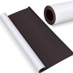 Amylove Blank White Surface Magnet Sheets 24 Inch X 10 Feet, 30 Mil, Black. Fixed Price $68.22.