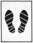 Favomoto 50PCS Disposable Paper Foot Mats - Portable Vehicle Black & White. Fixed Price $31.42.