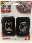 Erickson Chrome Plated Flip-up Stake Pocket 01009 Pickup Truck Anchors. Fixed Price $19.99.