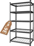 Workpro 5-TIER 36 X 18 D 72 Storage Shelves Metal Garage Shelving Unit New. Fixed Price $119.99.