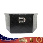 For Heavy Duty Truck Pickup 26"X13.3"X12" 5 Bar Tread Tool Storage Box W/lock. Fixed Price $86.36.