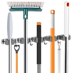 Unifun Broom Holder Wall Mount, Organizer 1PACK, Grey Racks. Fixed Price $11.19.