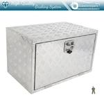 Aluminum 30"X Storage Tool Box W/ 2X Chain For Truck Garage Home Office. Fixed Price $173.84.