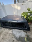 Leer Truck Topper Camper Shell - For Pickup Dark Green Side Windows. Fixed Price $480.00.